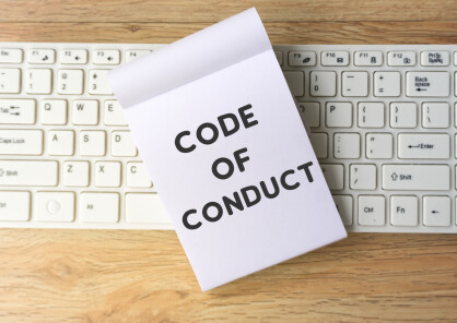Mandatory Code of Conduct: “…. Due to COVID-19”